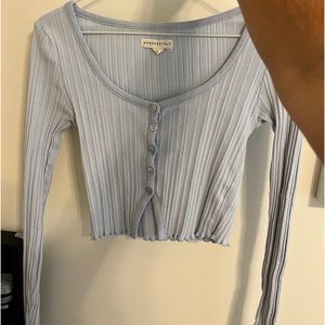 From: Aeropostale. Used to be one of my fav tops! So cute! True to size